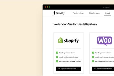 Shopify und WooCommerce Integration zur Versandabwicklung