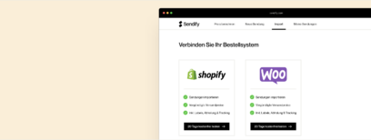 Shopify und WooCommerce Integration zur Versandabwicklung